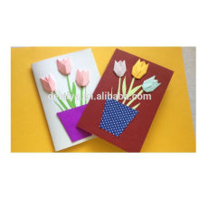2017 New Arriving Fancy Paper Greeting Cards